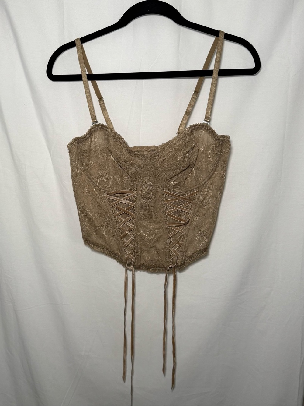 Urban Outfitters Out From Under Double Lattice Cylie Corset Top XL